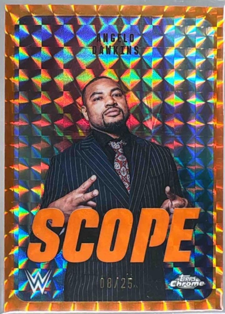 Angelo Dawkins [Orange Geometric Refractor] #SCO-13