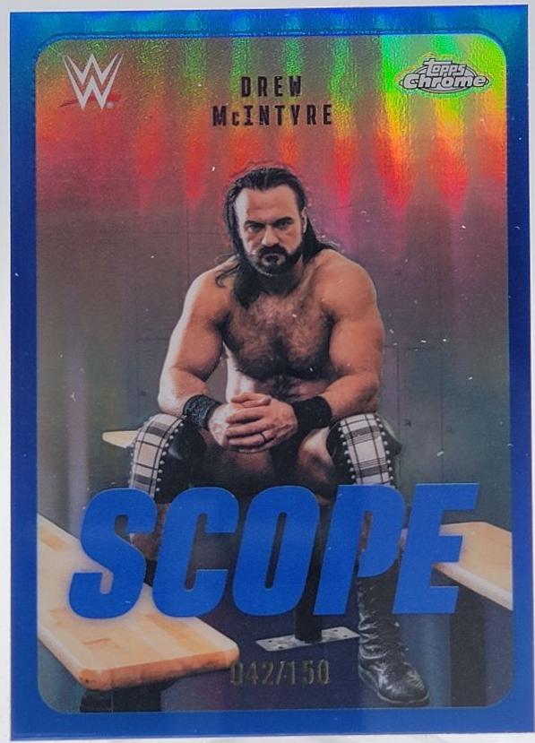Drew McIntyre [Blue Refractor] #SCO-4