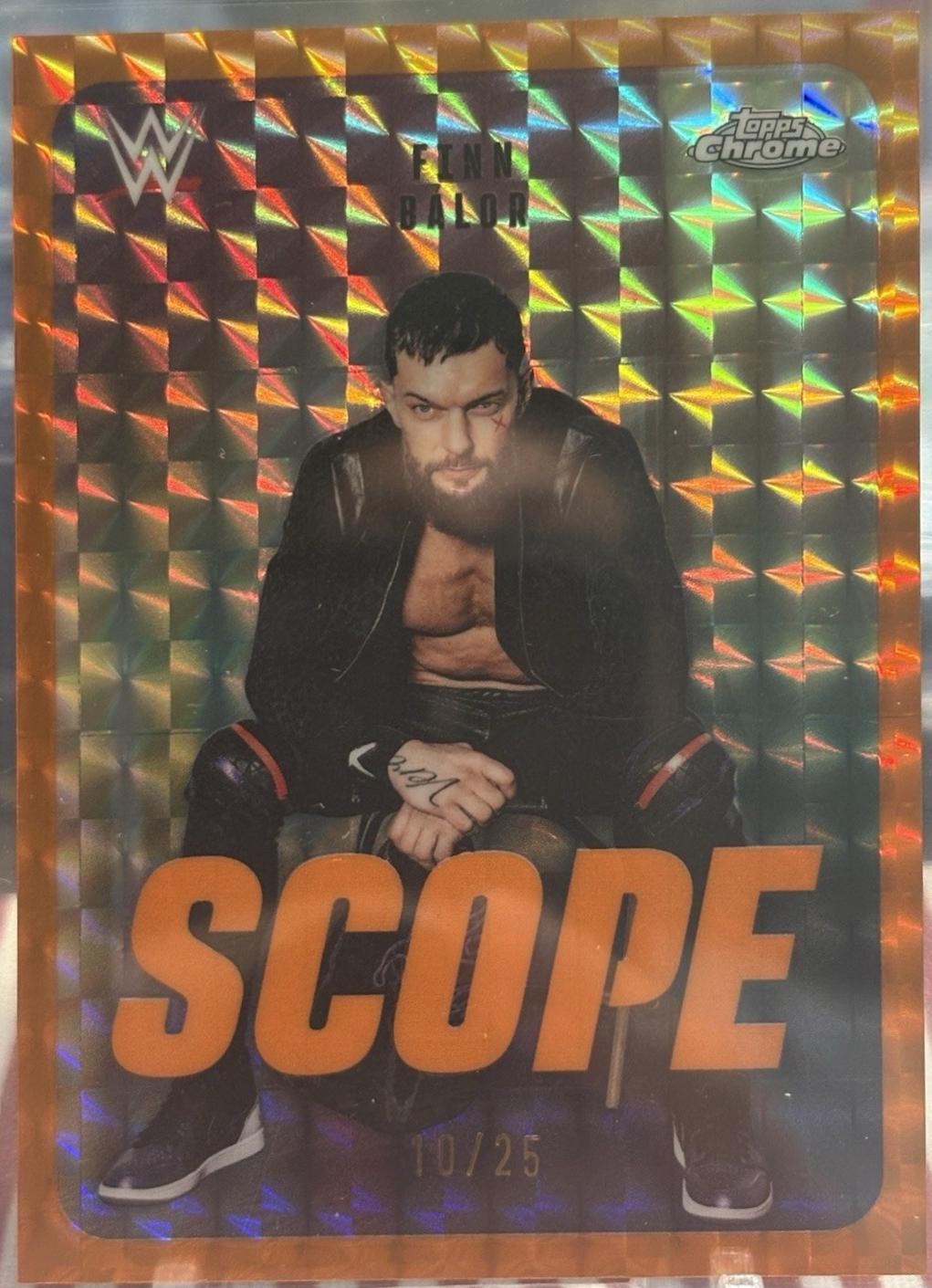 Finn Balor [Orange Geometric Refractor] #SCO-31