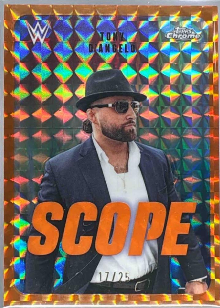 Tony D'Angelo [Orange Geometric Refractor] #SCO-12