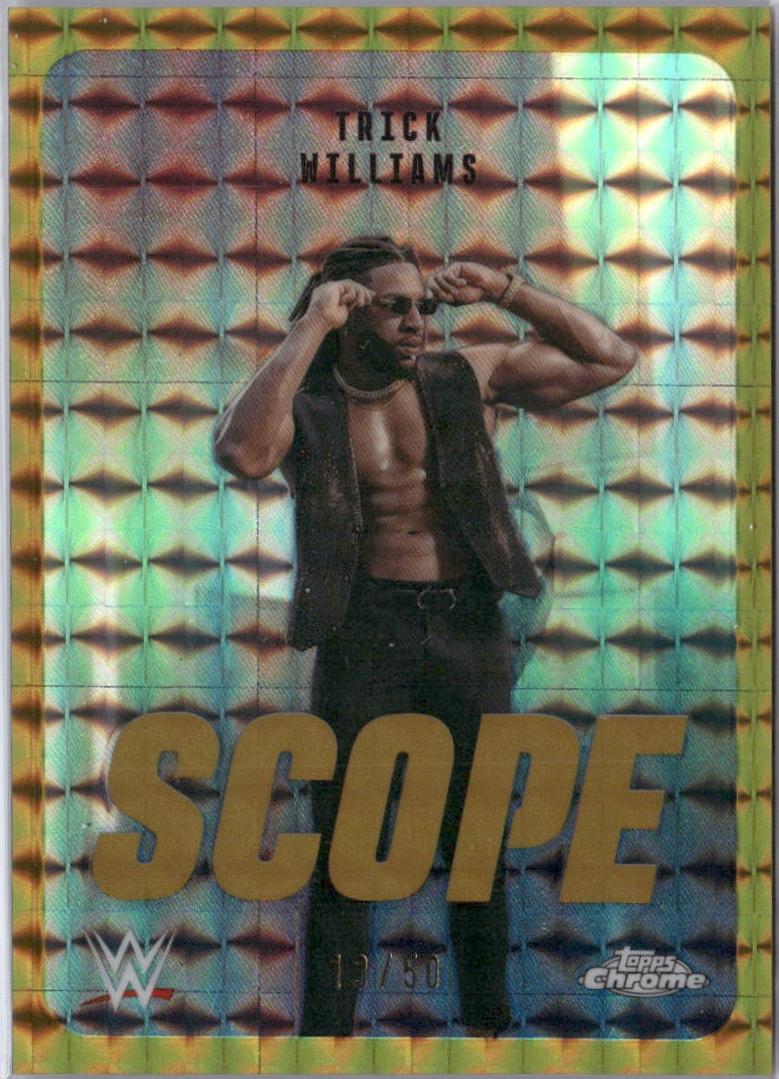 Trick Williams [Gold Geometric Refractor] #SCO-33