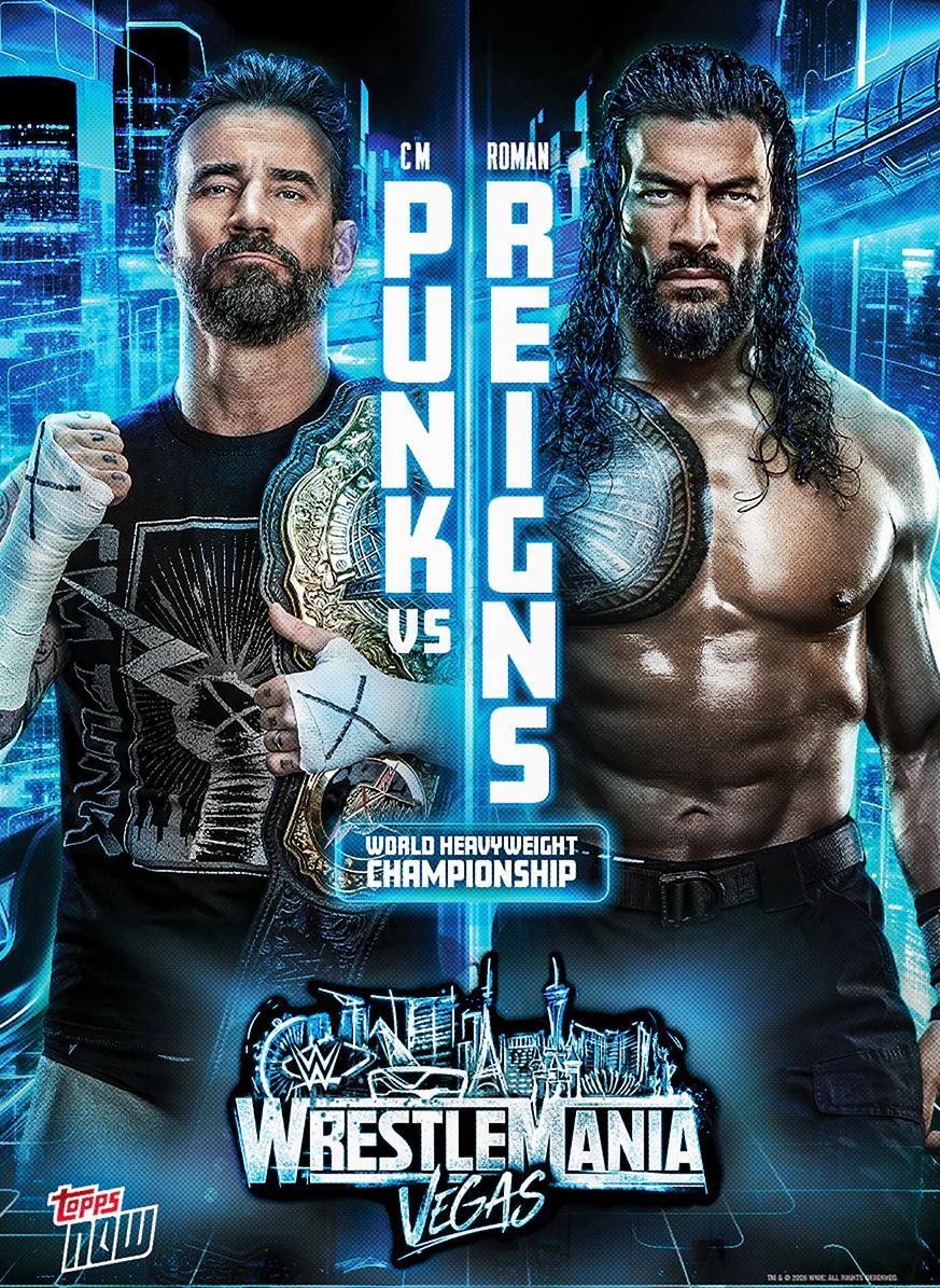 CM Punk / Roman Reigns #WMV4