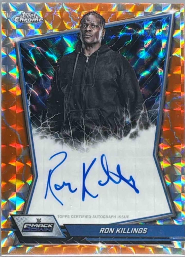 Ron Killings [Orange Geometric Refractor] #BBA-RON