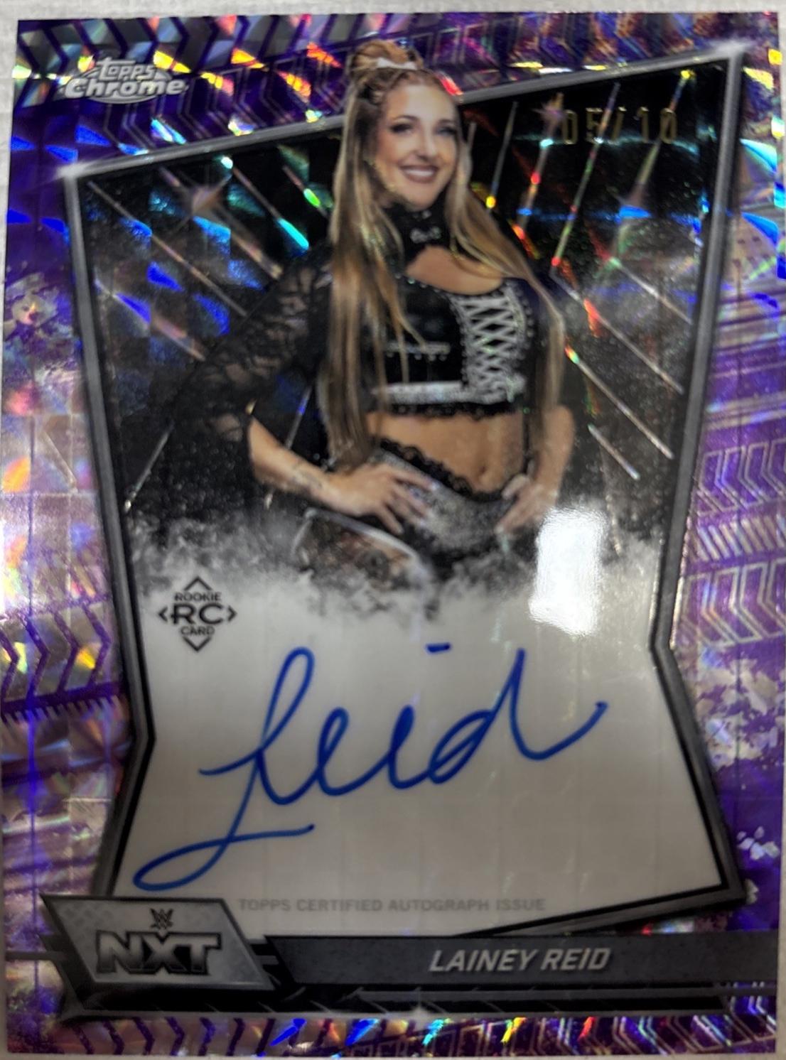 Lainey Reid [Purple Geometric Refractor] #NXT-LAI
