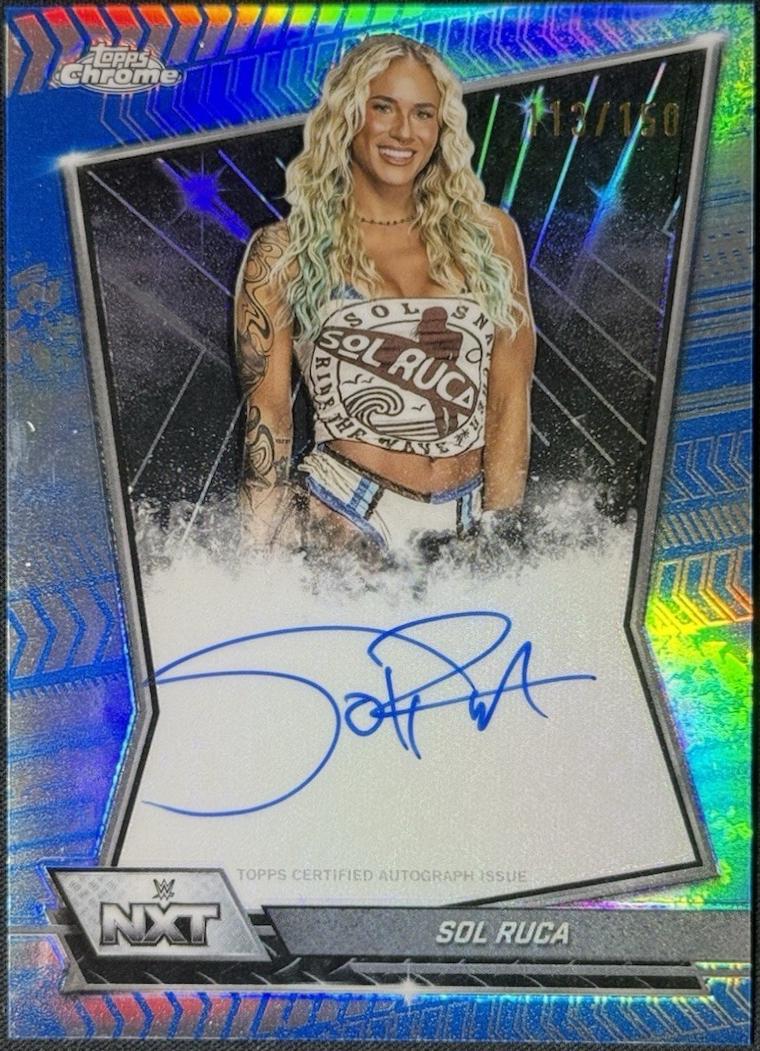 Sol Ruca [Blue Refractor] #NXT-SOL