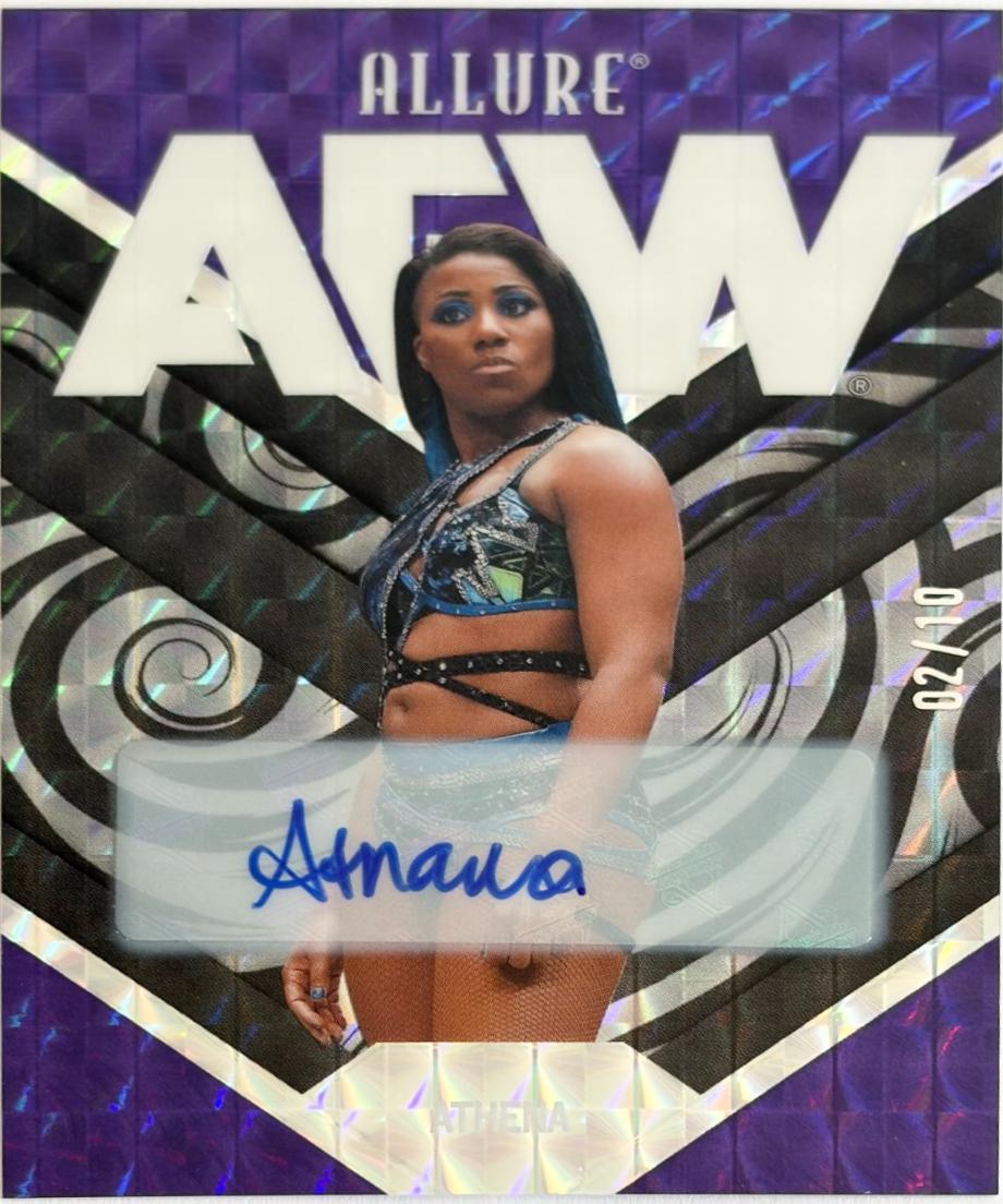 Athena [Purple Diamond Autograph] #76