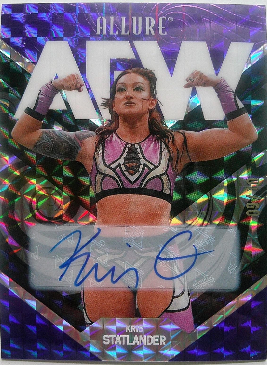 Kris Statlander [Purple Diamond Autograph] #64