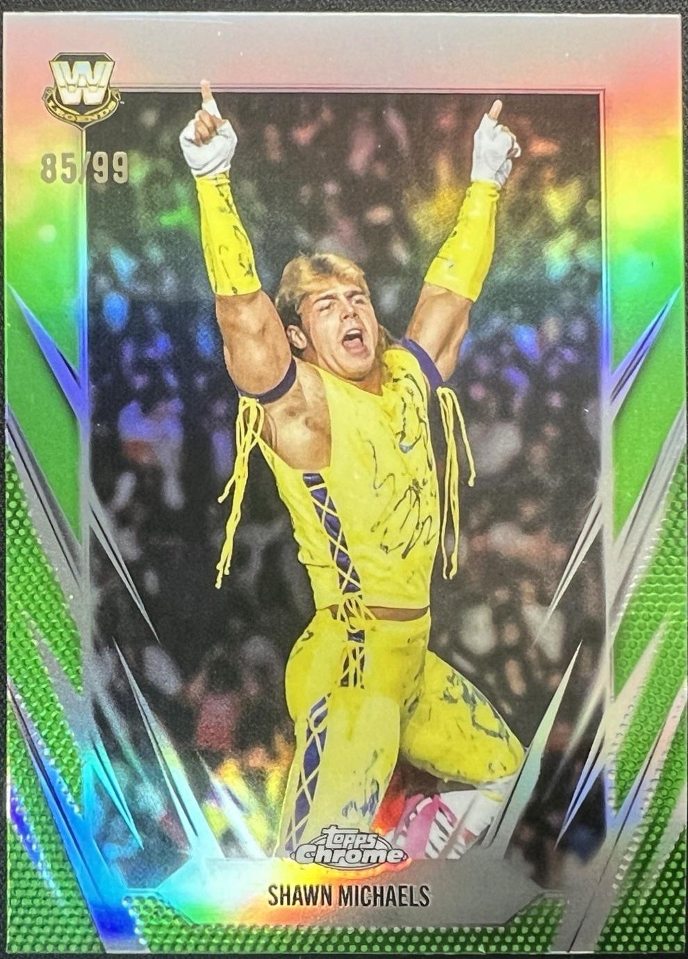 Shawn Michaels [Green Refractor] #59