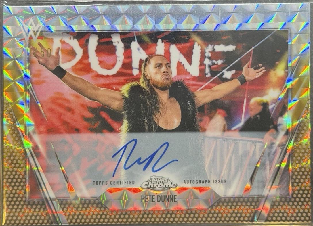 Pete Dunne [Gold Geometric] #BCA-PED
