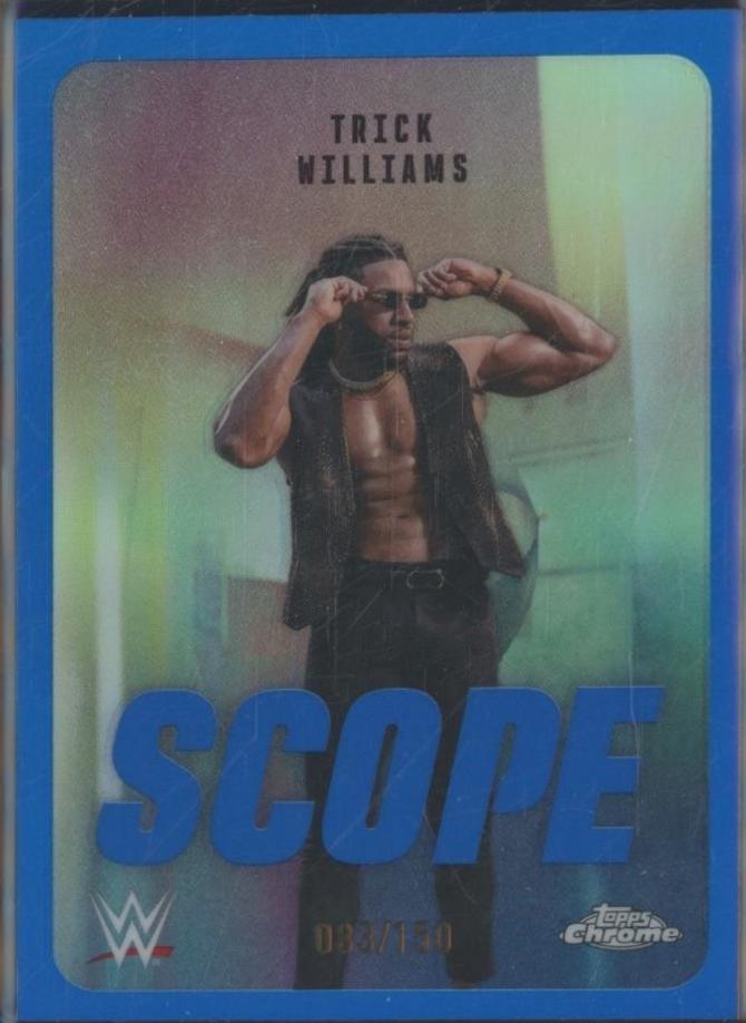 Trick Williams [Blue Refractor] #SCO-33