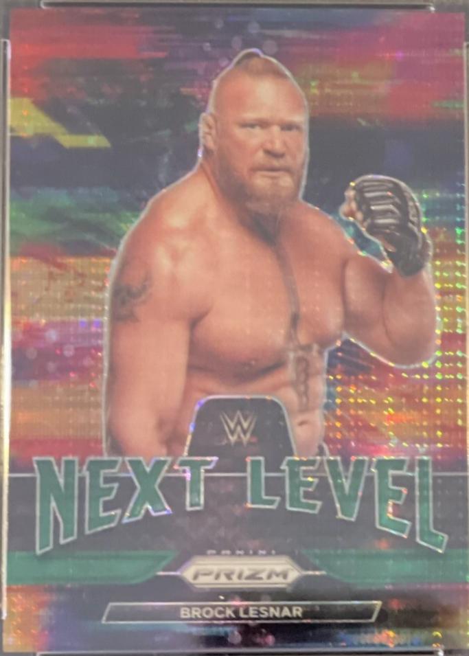 Brock Lesnar [Green Pulsar Prizm] #11