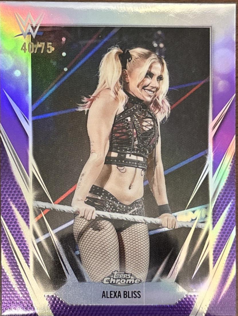 Alexa Bliss [Blue Refractor] #64