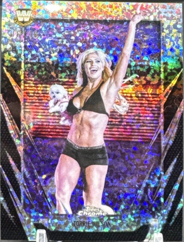 Torrie Wilson [Black Mini Diamond Refractor] #66