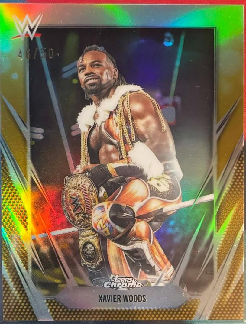 Xavier Woods [Gold Refractor] #192
