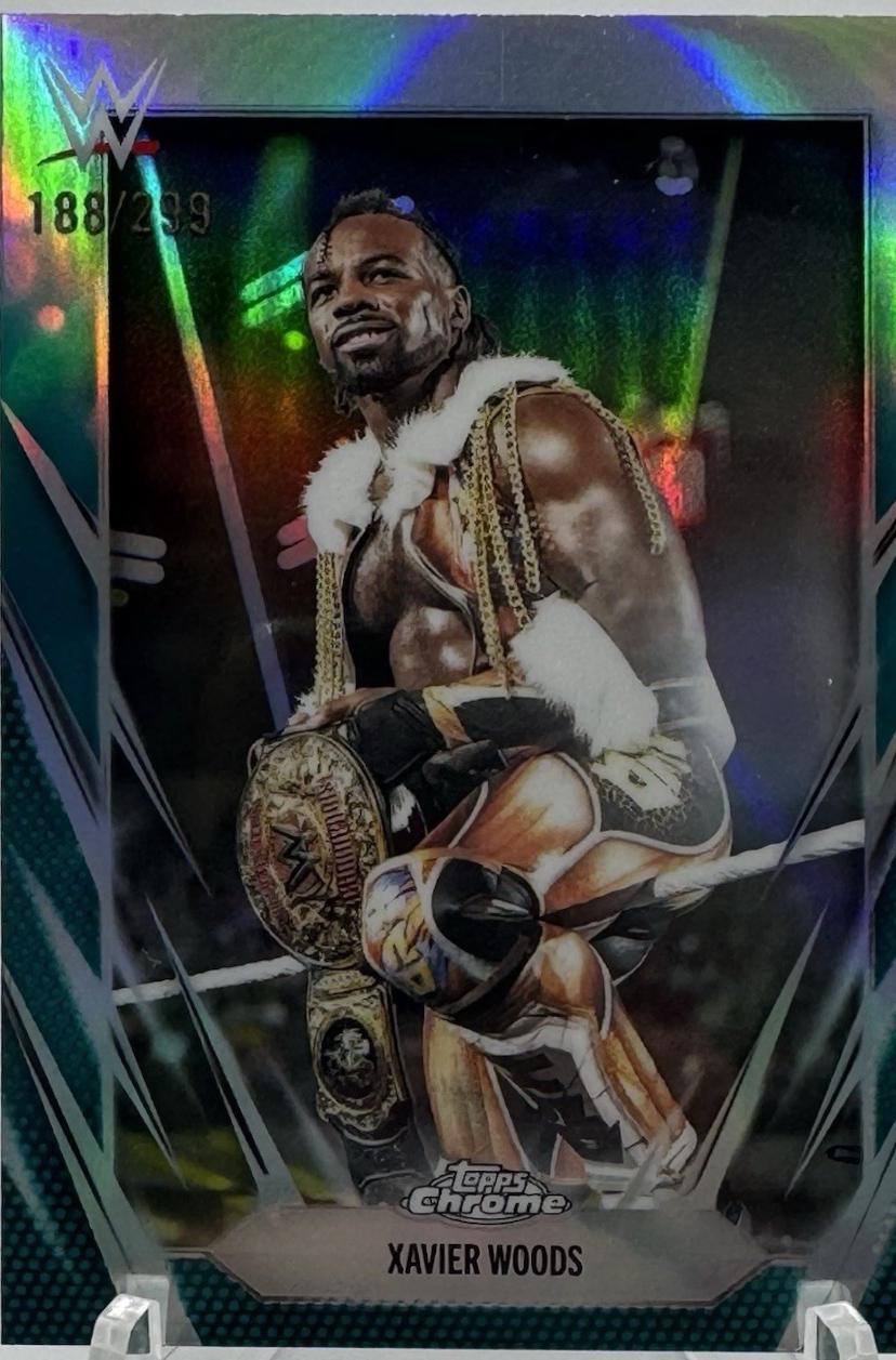 Xavier Woods [Teal Refractor] #192