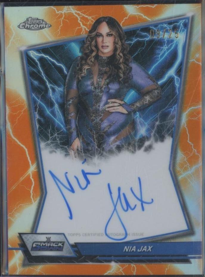 Nia Jax [Orange Refractor] #BBA-NIA