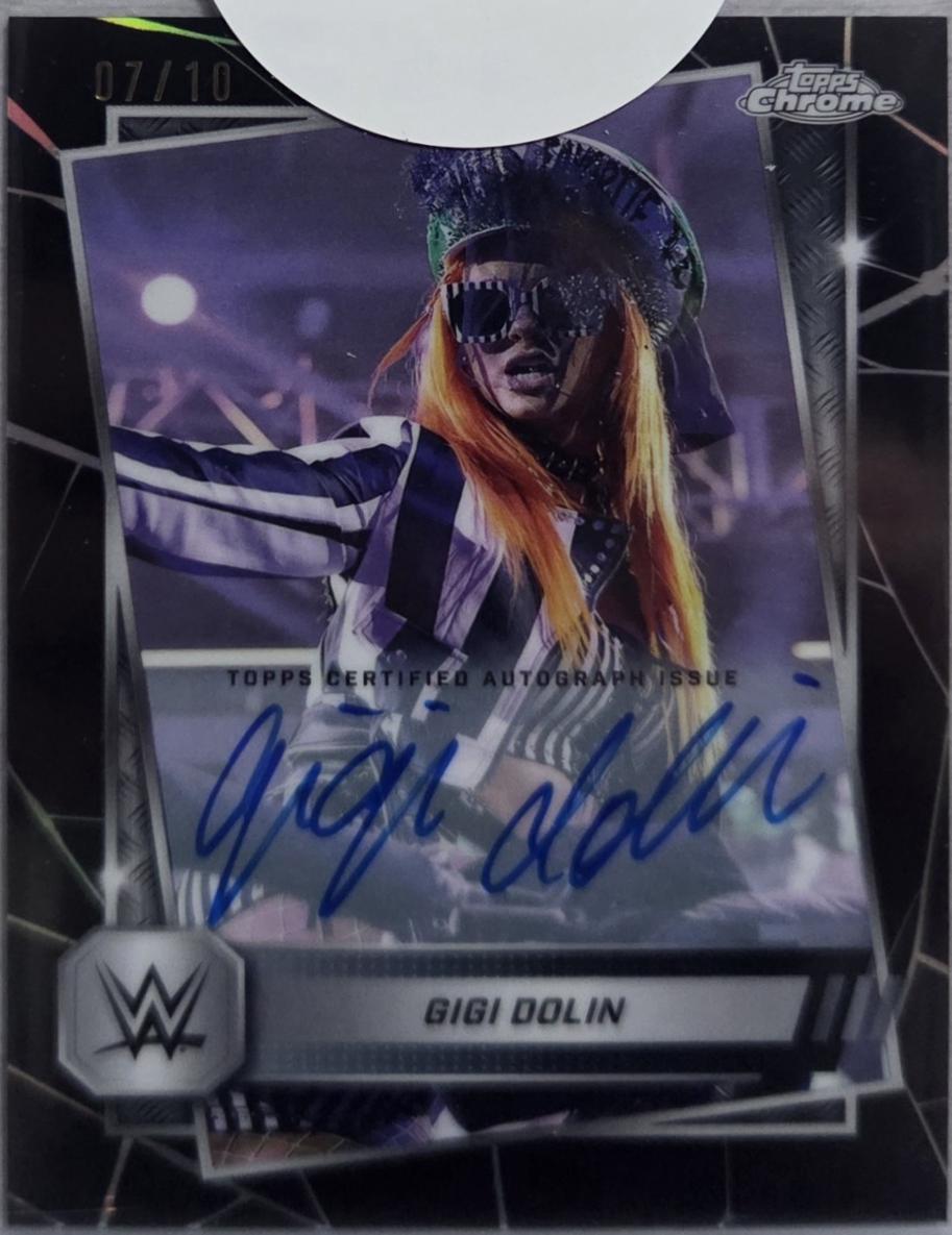 Gigi Dolin [Autograph Black Refractor] #72