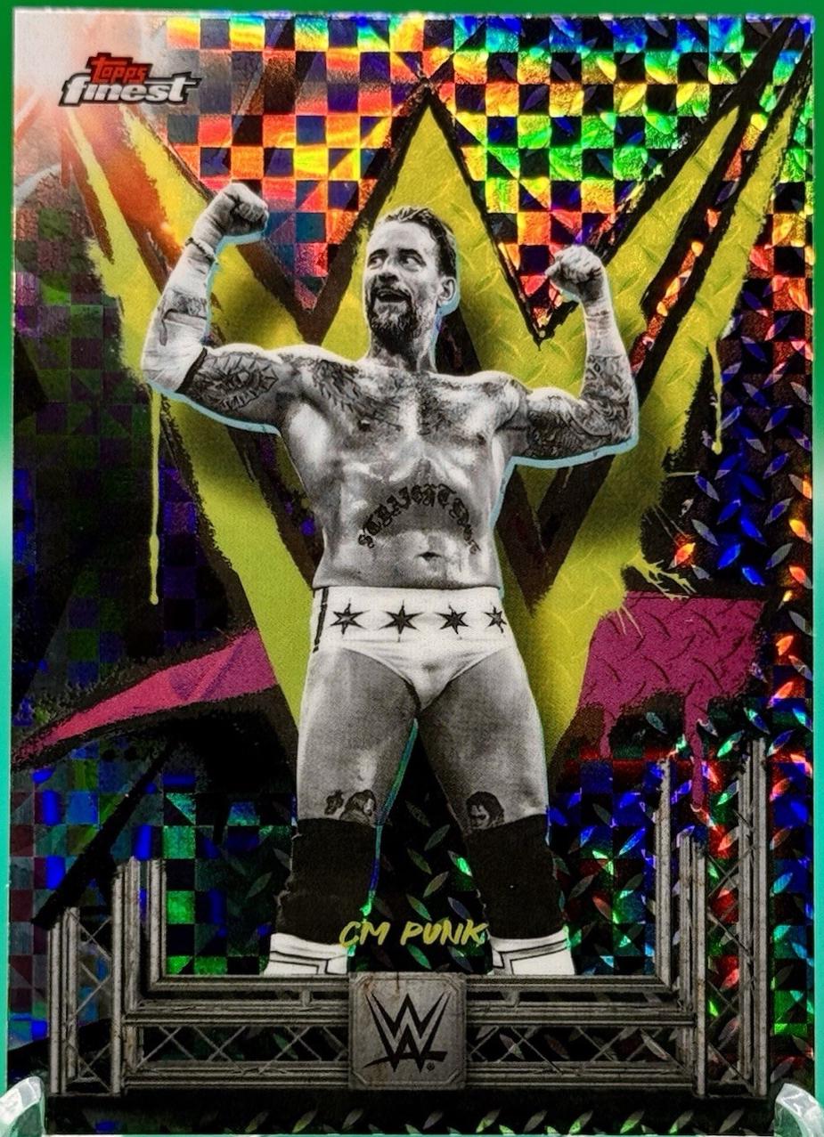 CM Punk [Checkerboard Refractor] #147