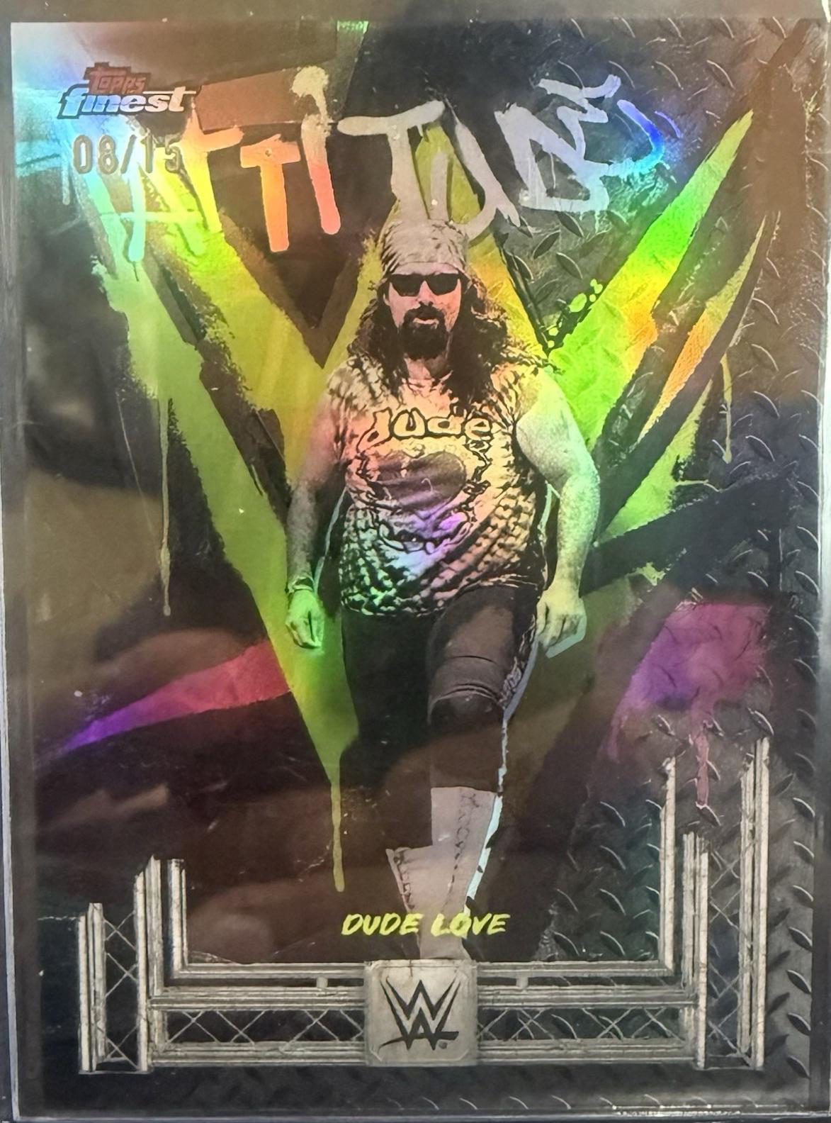 Dude Love [Black Refractor] #207