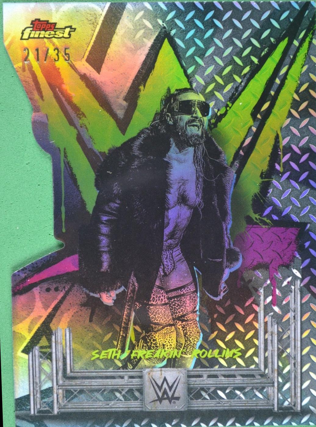 Seth Freakin Rollins [Die-Cut Refractor] #150