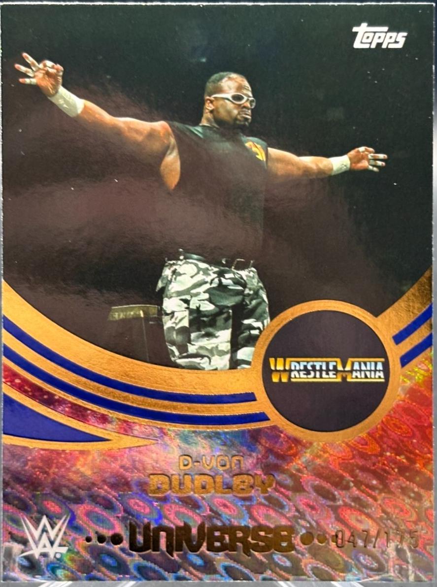 D-Von Dudley [Blue Pulse Event Variation] #241