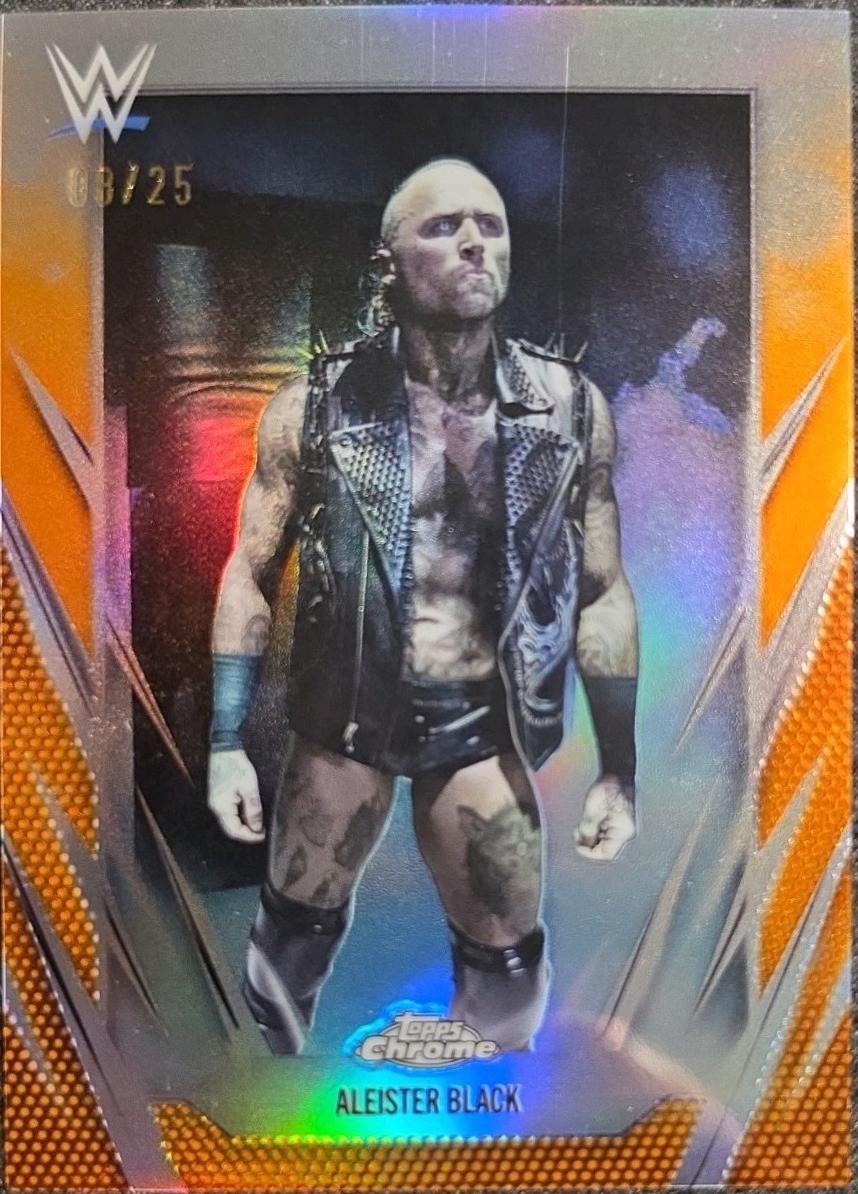 Aleister Black [Orange Refractor] #28