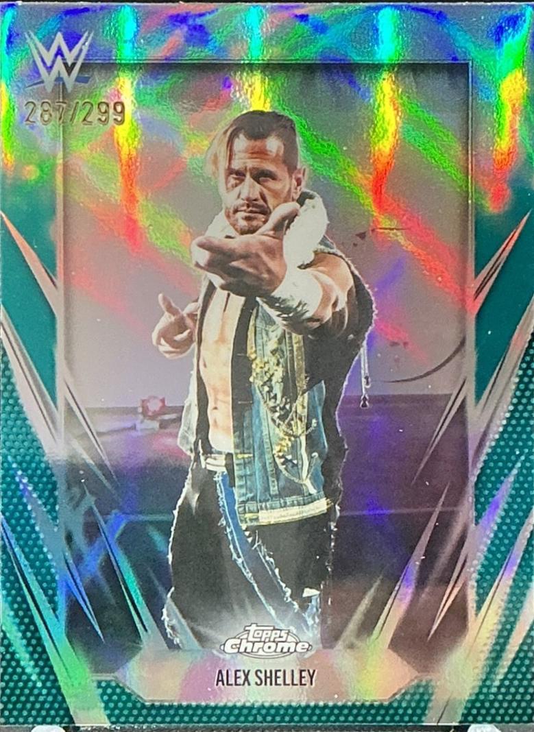 Alex Shelley [Teal Refractor] #152