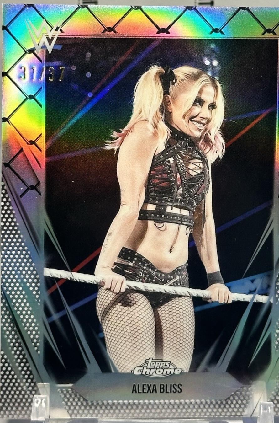 Alexa Bliss [Steel Cage Refractor] #64