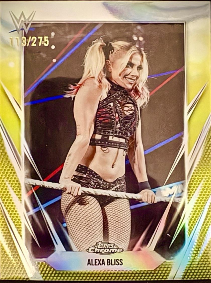 Alexa Bliss [Yellow Refractor] #64