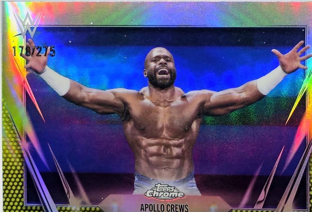 Apollo Crews [Yellow Refractor] #175