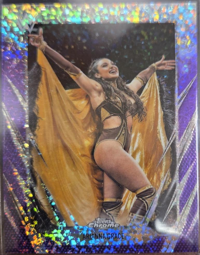 Arianna Grace [Purple Mini Diamond Refractor] #118