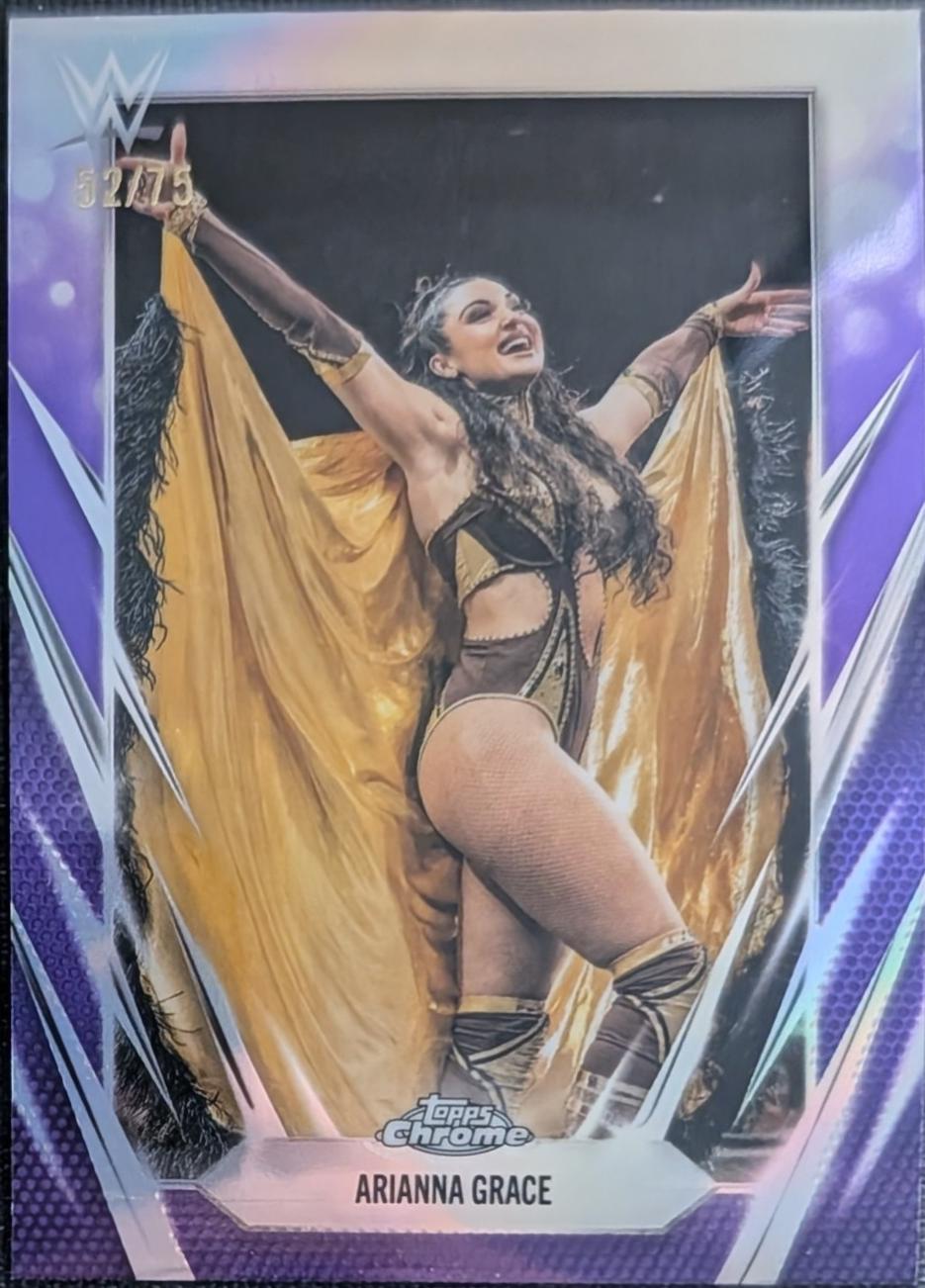 Arianna Grace [Purple Refractor] #118