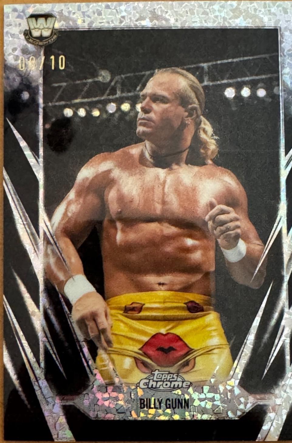 Billy Gunn [Black Mini Diamond Refractor] #22