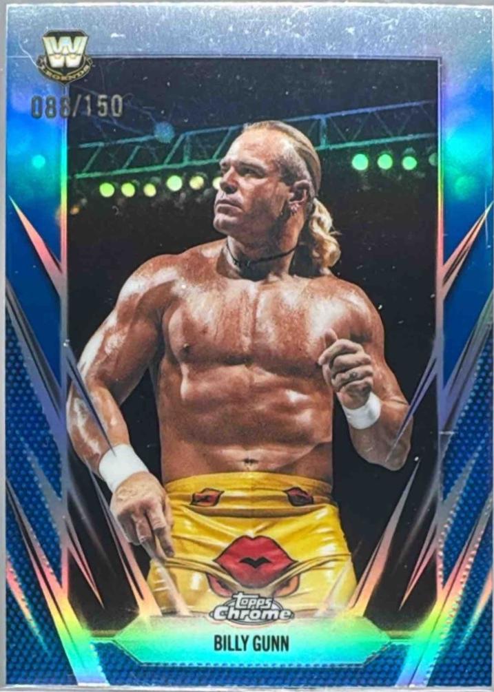 Billy Gunn [Blue Refractor] #22