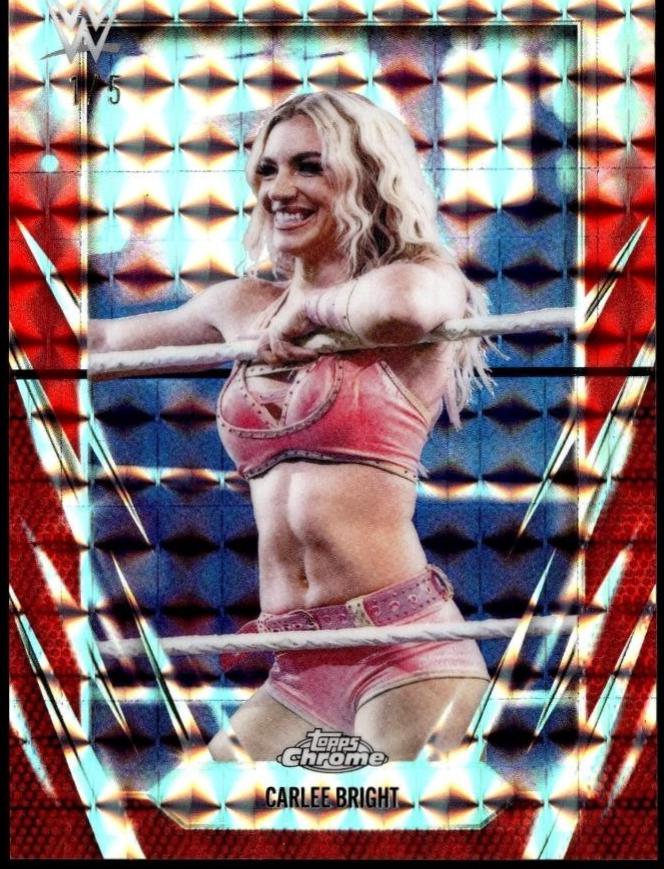 Carlee Bright [Red Geometric] #159