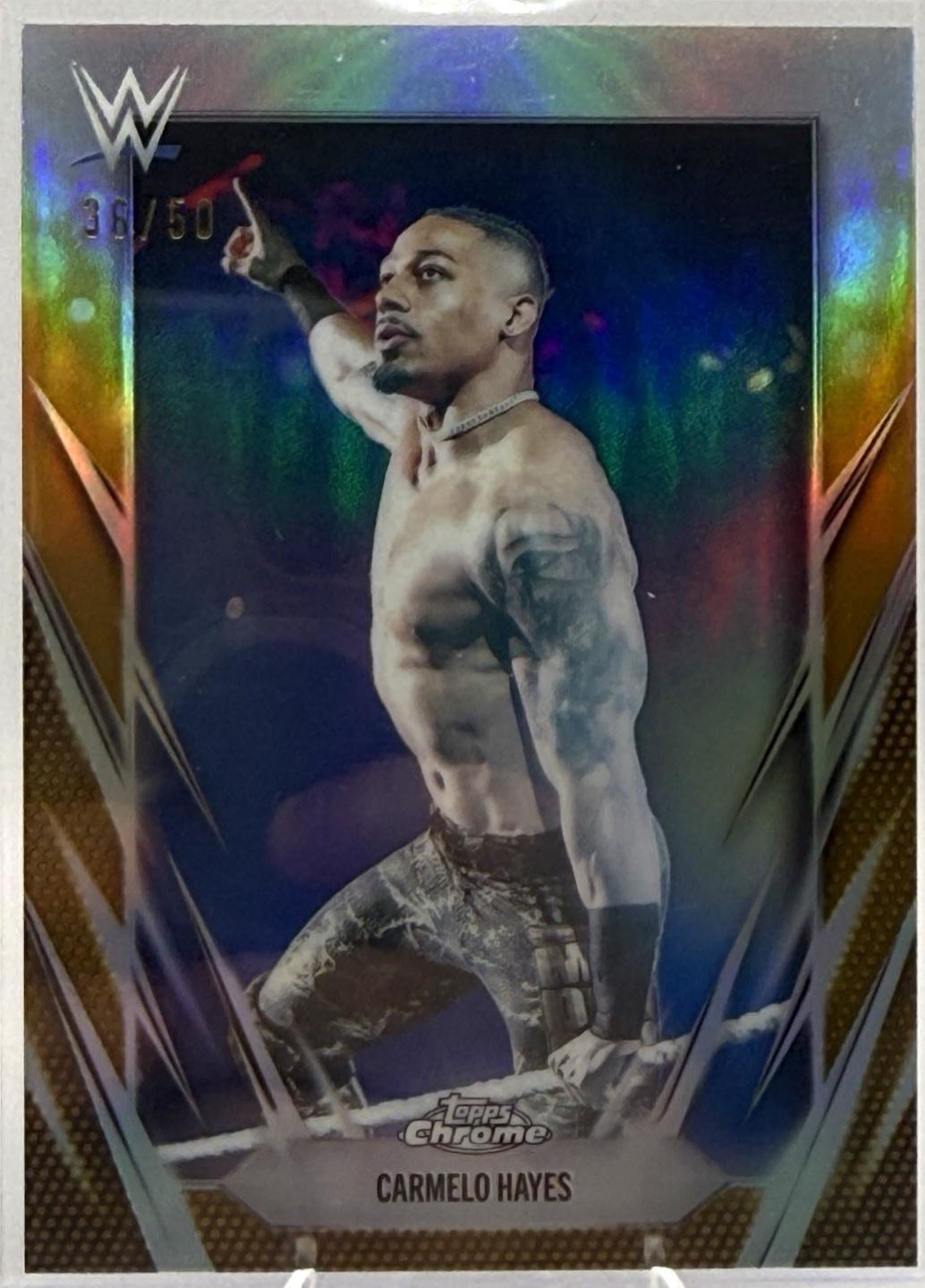 Carmelo Hayes [Gold Refractor] #70