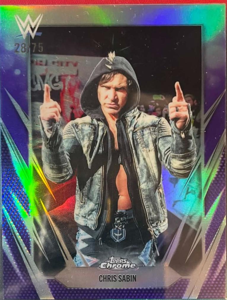 Chris Sabin [Purple Refractor] #124