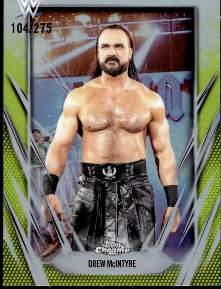 Drew McIntyre [Yellow Refractor] #96