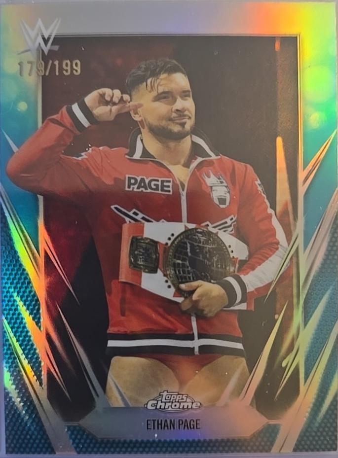 Ethan Page [Aqua Refractor] #133
