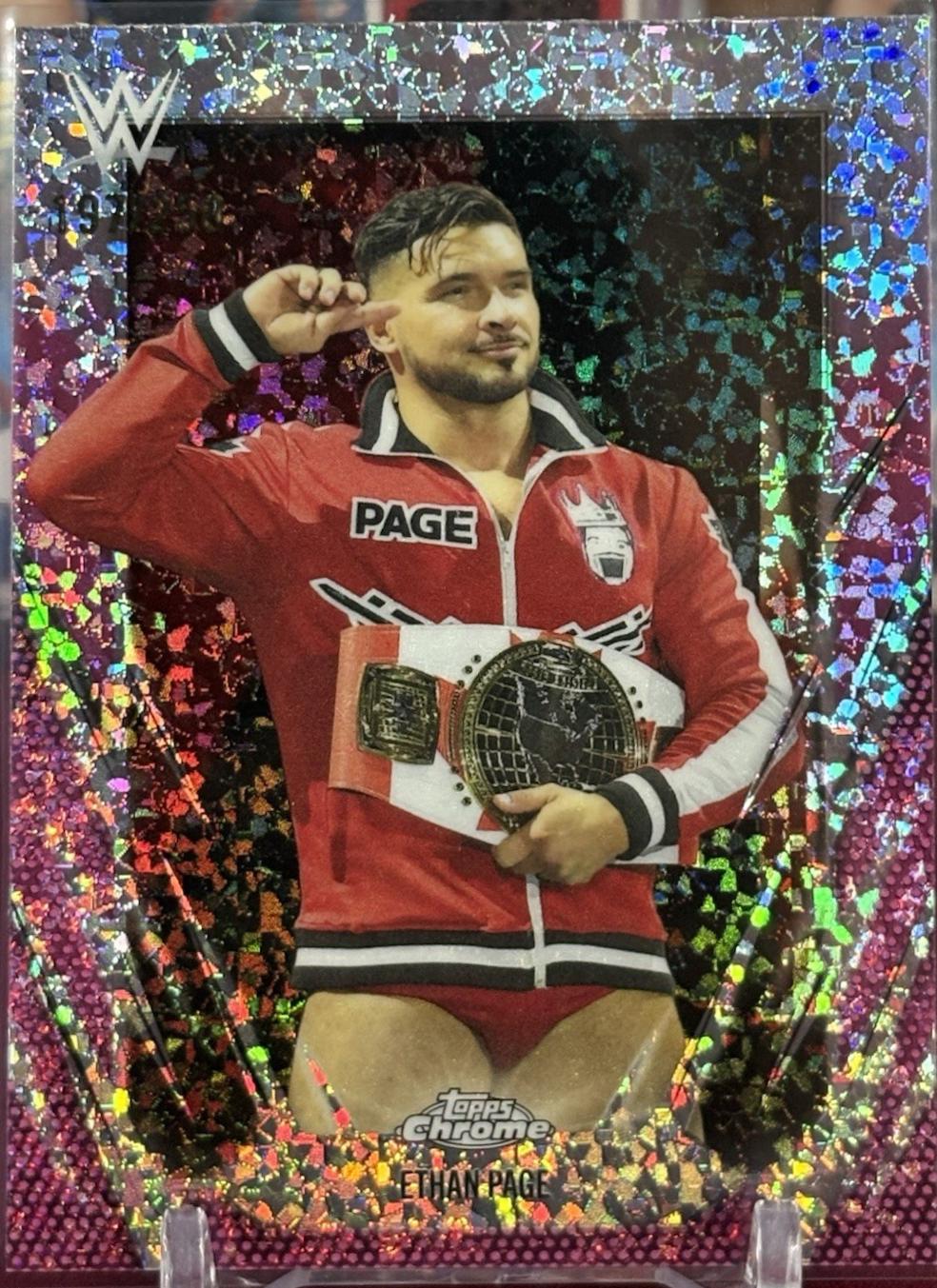 Ethan Page [Pink Mini Diamond Refractor] #133