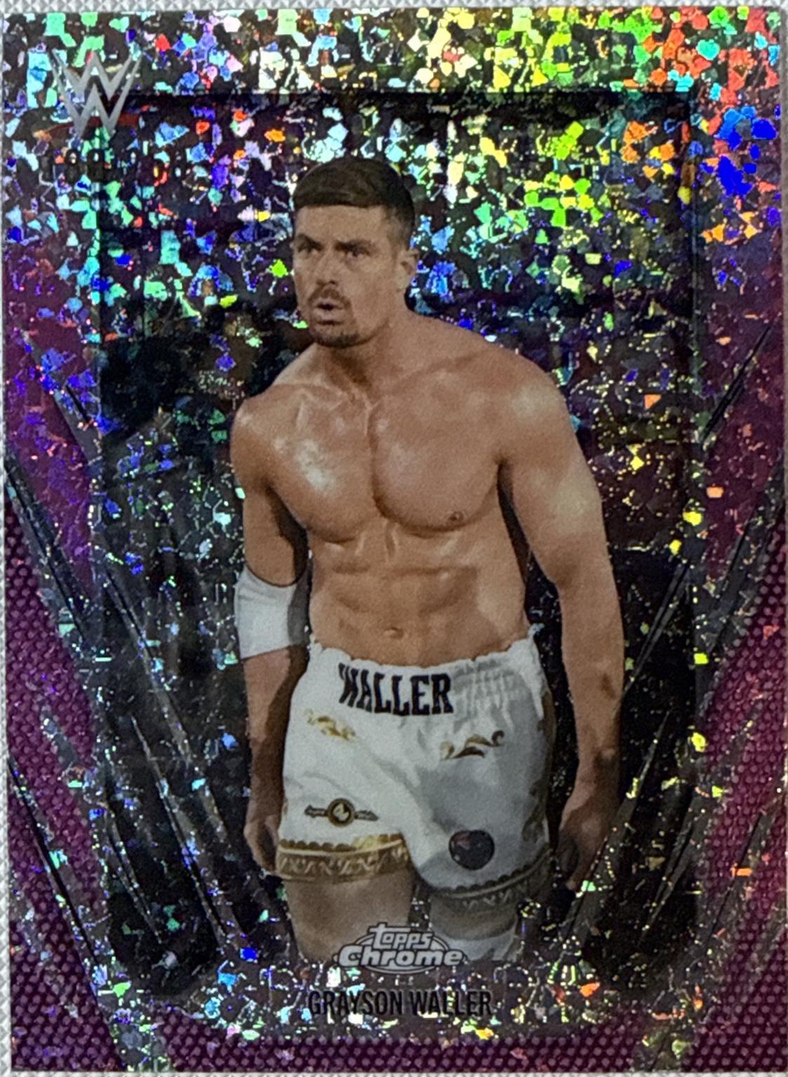 Grayson Waller [Pink Mini Diamond Refractor] #137