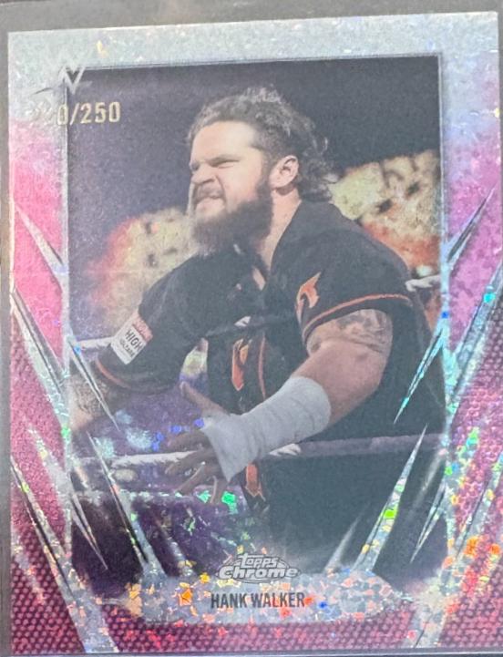 Hank Walker [Pink Mini Diamond Refractor] #195