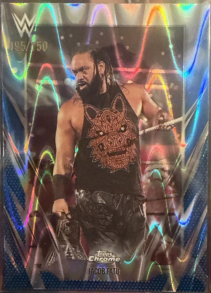 Jacob Fatu [Blue Refractor] #55