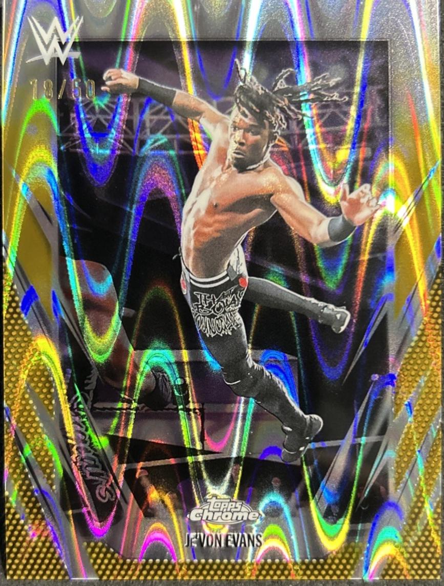 Je'Von Evans [Gold Refractor] #186
