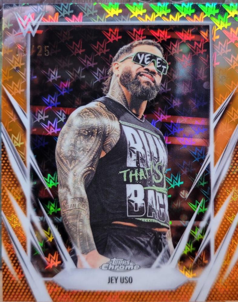 Jey Uso [Orange Geometric] #83