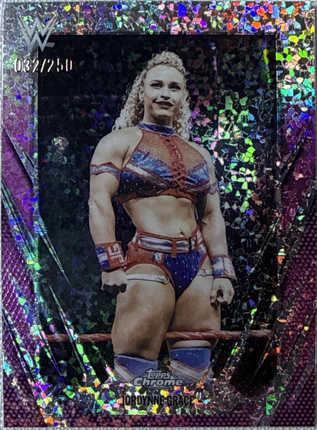 Jordynne Grace [Pink Mini Diamond Refractor] #56