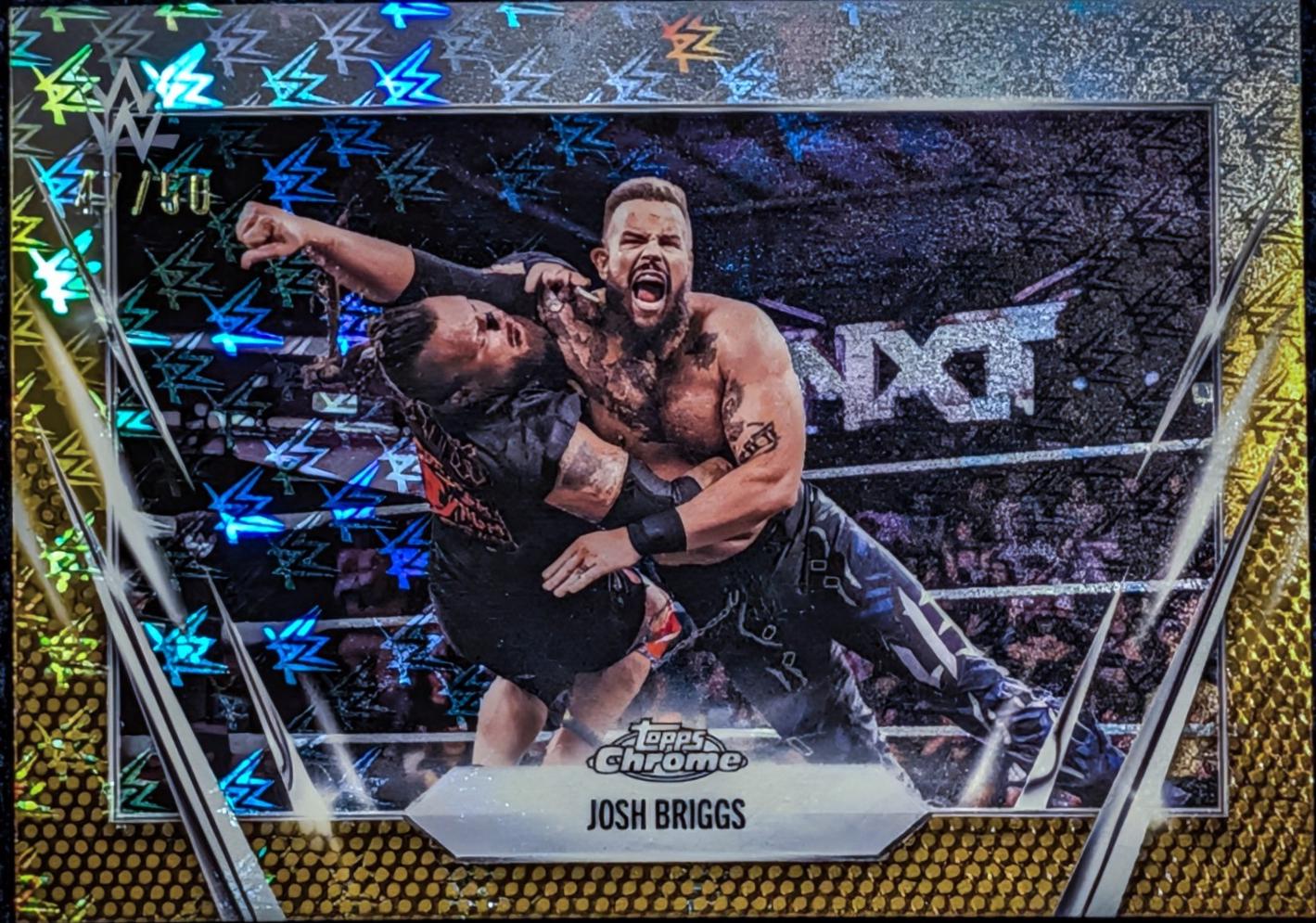 Josh Briggs [Gold Geometric] #187