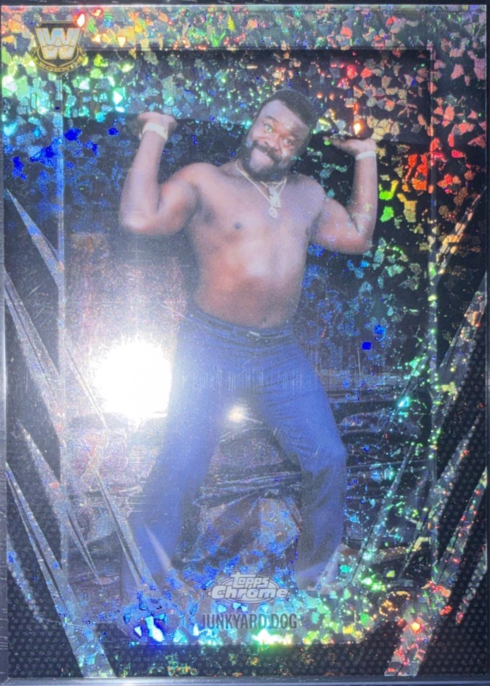 Junkyard Dog [Black Mini Diamond Refractor] #102