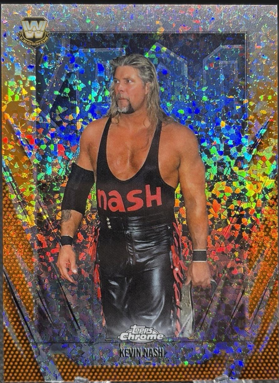 Kevin Nash [Orange Mini Diamond Refractor] #24