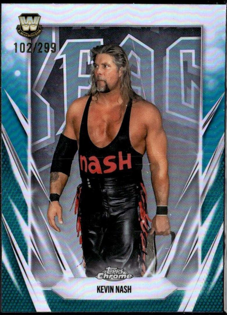 Kevin Nash [Teal Refractor] #24